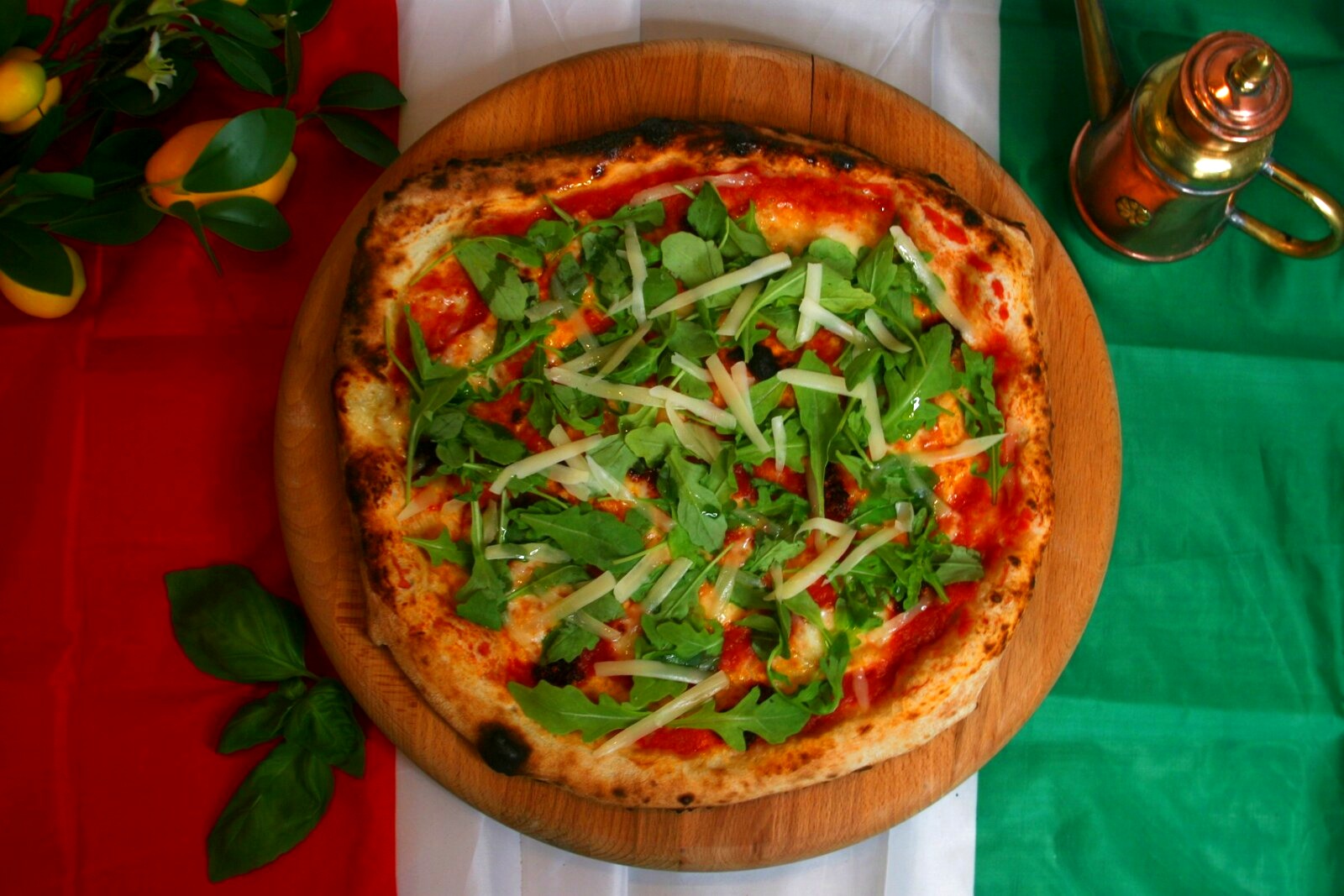 N'duja e Rucola — pizza